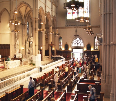 St. Paul's interior 1864